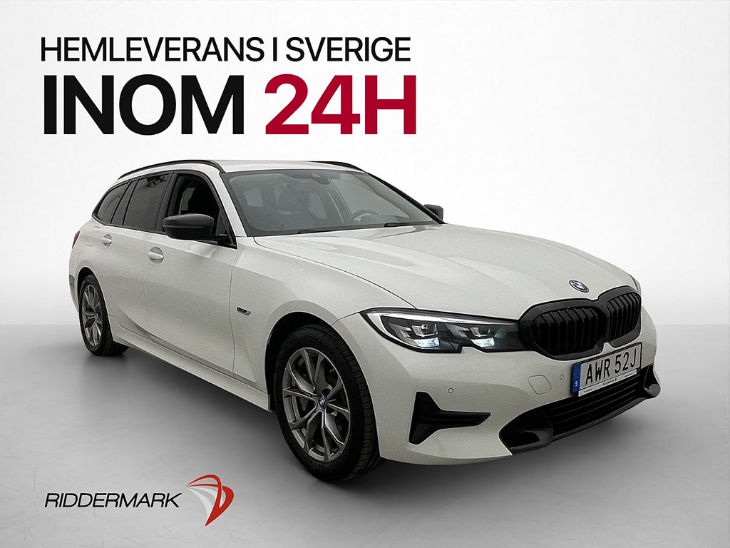 BMW 330e Touring 292hk Sport Line Navi Halvskinn CarPlay