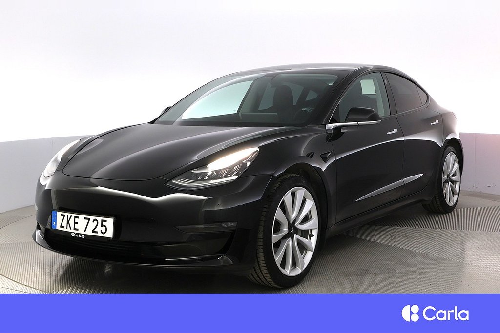 Tesla Model 3 Standard Range Plus Autopilot 19" Pano V-Hjul