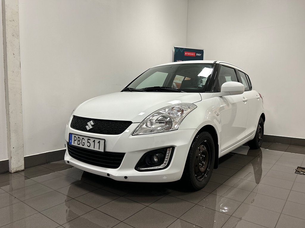 Suzuki Swift 5-dörrar 1.2 VVT Euro 6 | Välservad | 