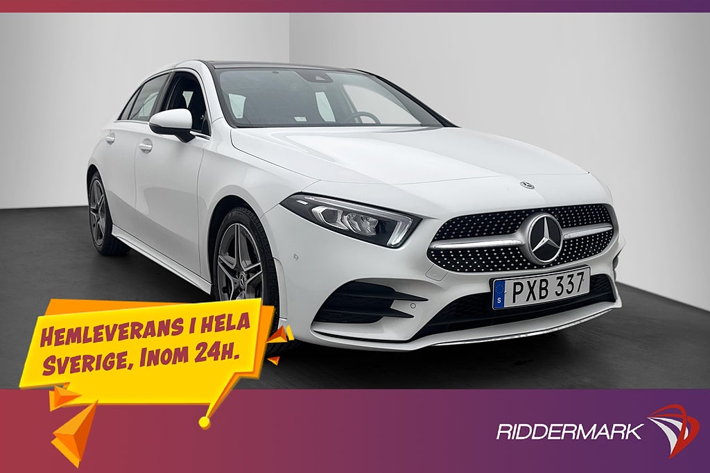 Mercedes-Benz A180 AMG Pano Wide Kamera Navi Sportstolar