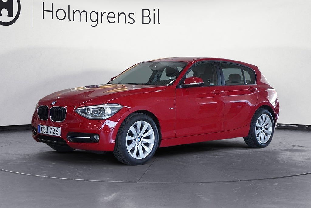 BMW 116 d Sport Line 116hk Aut Backkamera | Ränta 3,99%