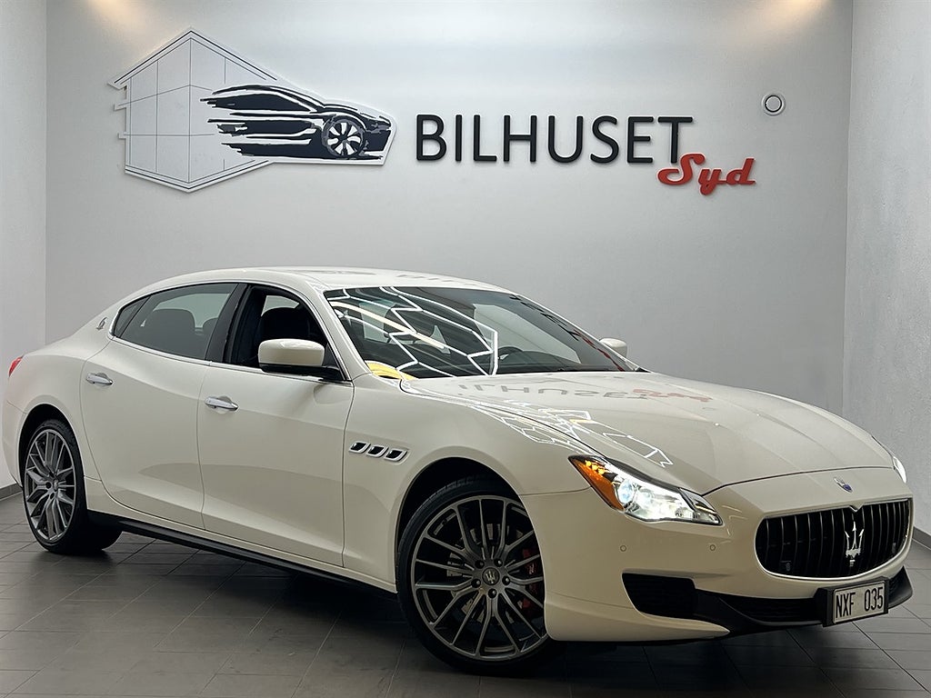 Maserati Quattroporte S Q4 410hk 21"/Navi/Sportavgas/Nyservad!