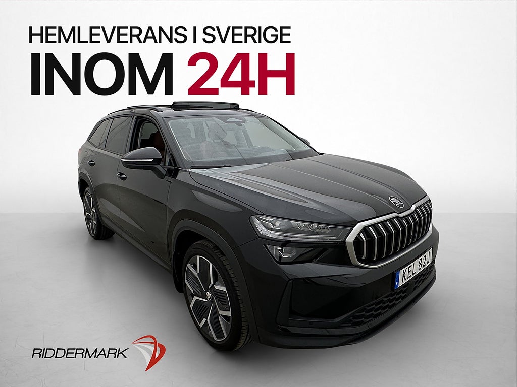 Skoda Kodiaq 1.5 TSI 7-Sits Skinn Pano Canton 360° Drag Navi