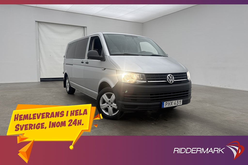 Volkswagen Caravelle Lång 2.0TDI 150hk PDC 9-Sits Moms