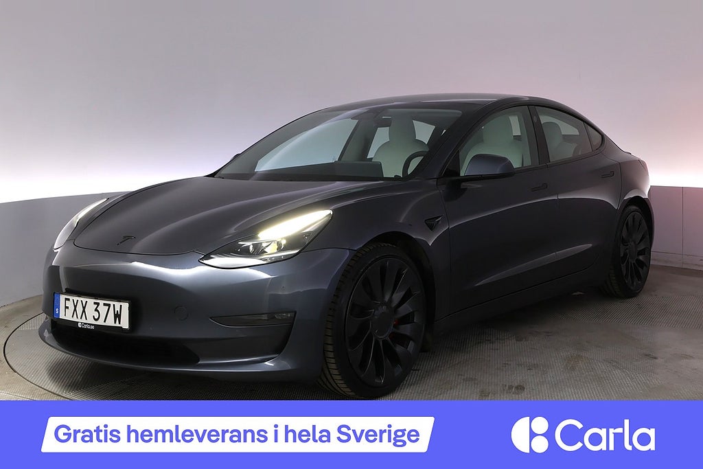 Tesla Model 3 Performance AWD Refresh Autopilot Panorama