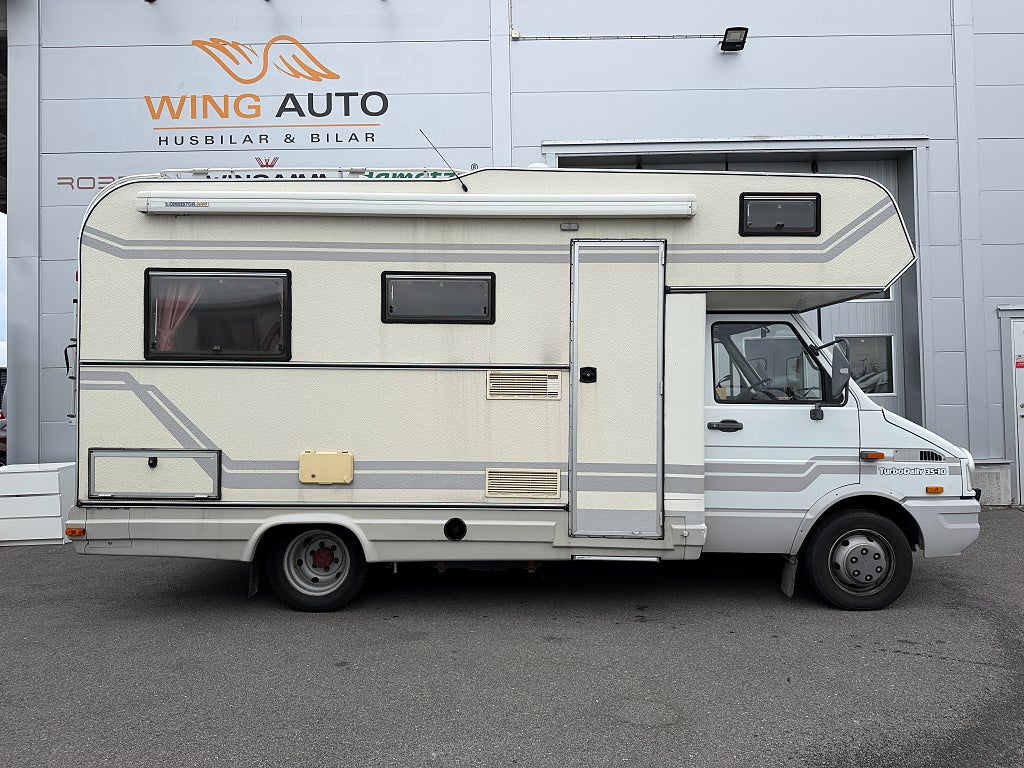 Nordic 595 Iveco / Fransk bädd! 6 bältade platser! Får köras på B-kort!