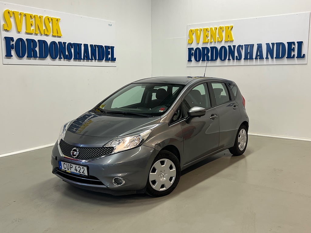 Nissan Note 1.5 dCi Euro 5 (Låga mil) (1103kr Årskatt) Nybesiktigad
