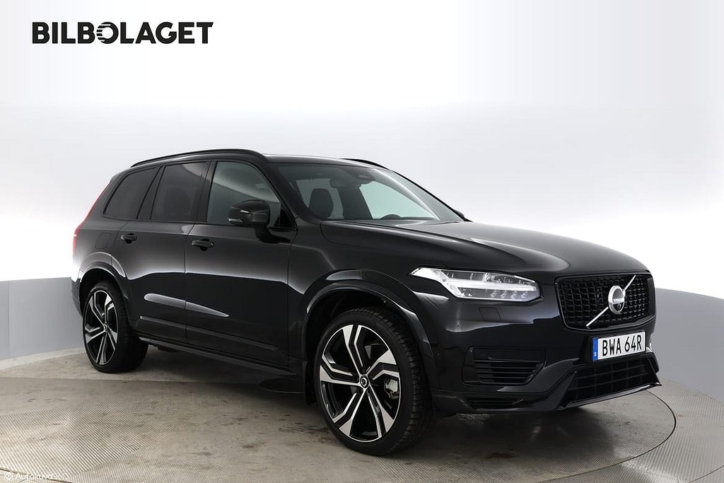 Volvo XC90 T8 UltraDark Ed.Luftfj, 360Kamera, HUD, 22Tum, B&W, Drag.