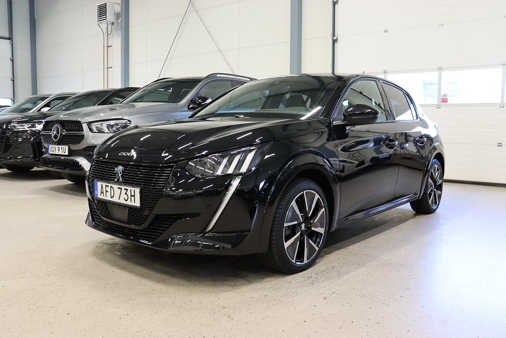 Peugeot E-208 GT Pack 360° Keyless Navi Värmare 136hk