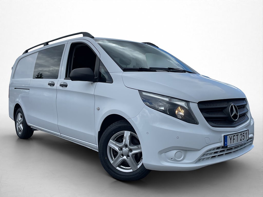 Mercedes-Benz Vito Mixto X-Lång 114 6-Sits Värm PDC Dragkrok