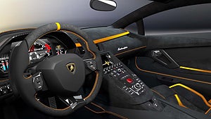 Nu har det sista exemplaret av Lamborghini Aventador sålts. Foto: RM Sotheby's