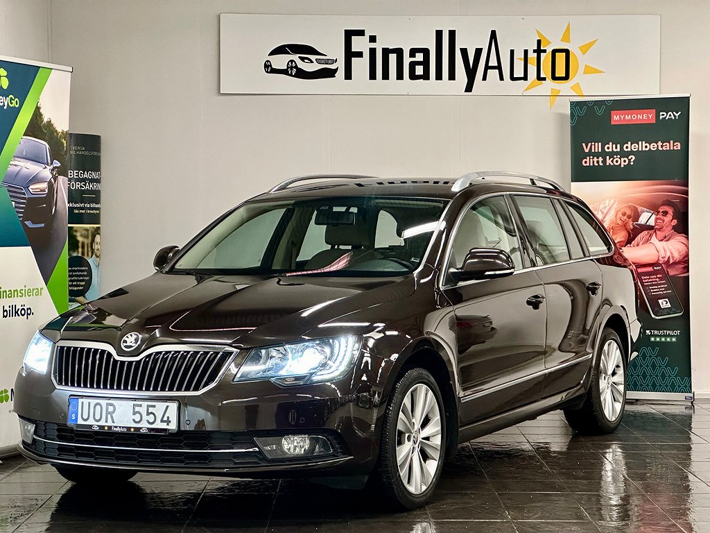 Skoda Superb Kombi 2.0 TDI Elegance/Motorvärmare/Fjärkontroll 