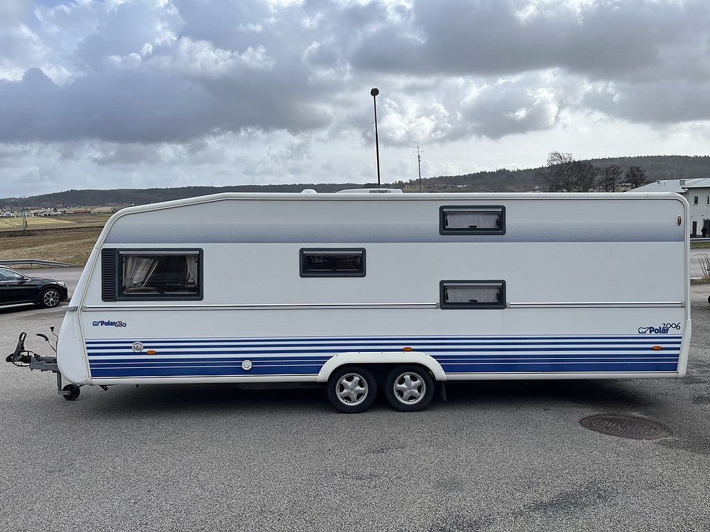 Polar 680 BKS Dubbel+Våningsäng Alde Omni Cykelställ Gasol Tv