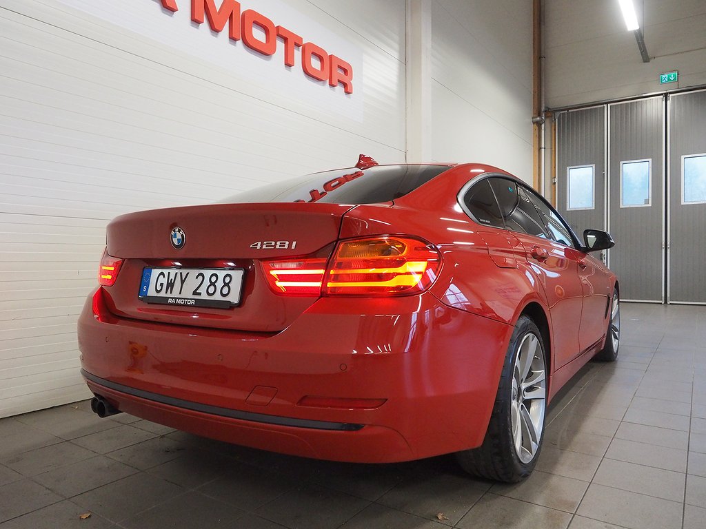 BMW 428 i Gran Coupé 245hk Aut Sport Line | Motorvärmare | 2015