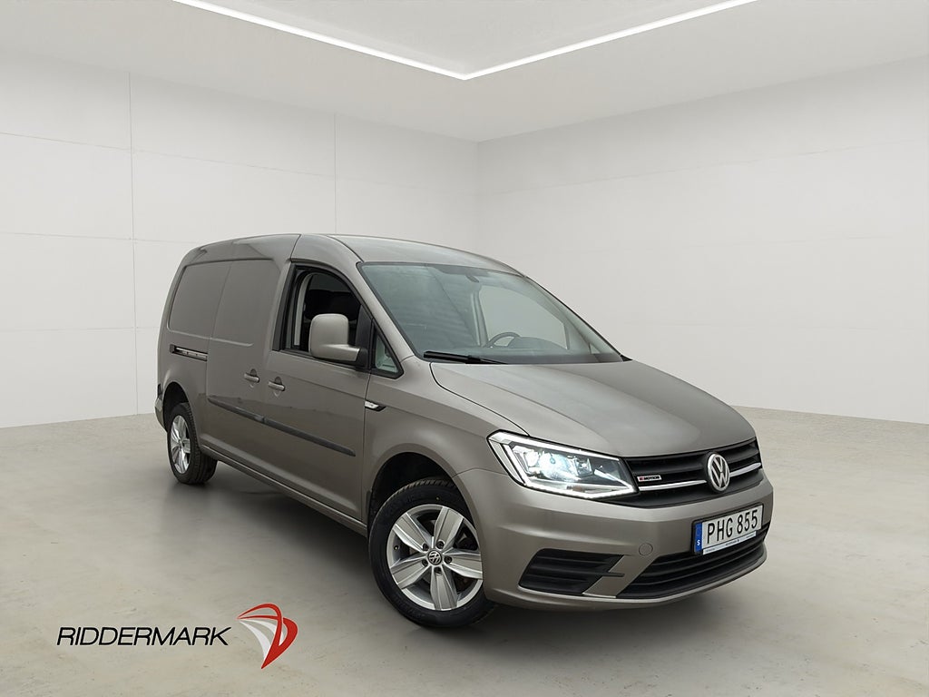Volkswagen Caddy Maxi 4M Värmare LED Drag Skinn CARPLAY
