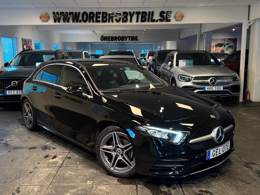 Mercedes-Benz A 180 Aut AMG Sport B-kamera VÄRMARE Carplay