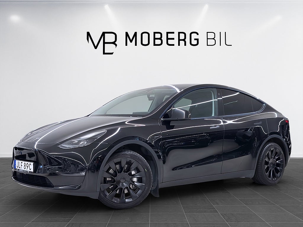 Tesla Model Y Long Range AWD 514hk Pano Läder Drag B-Kamera
