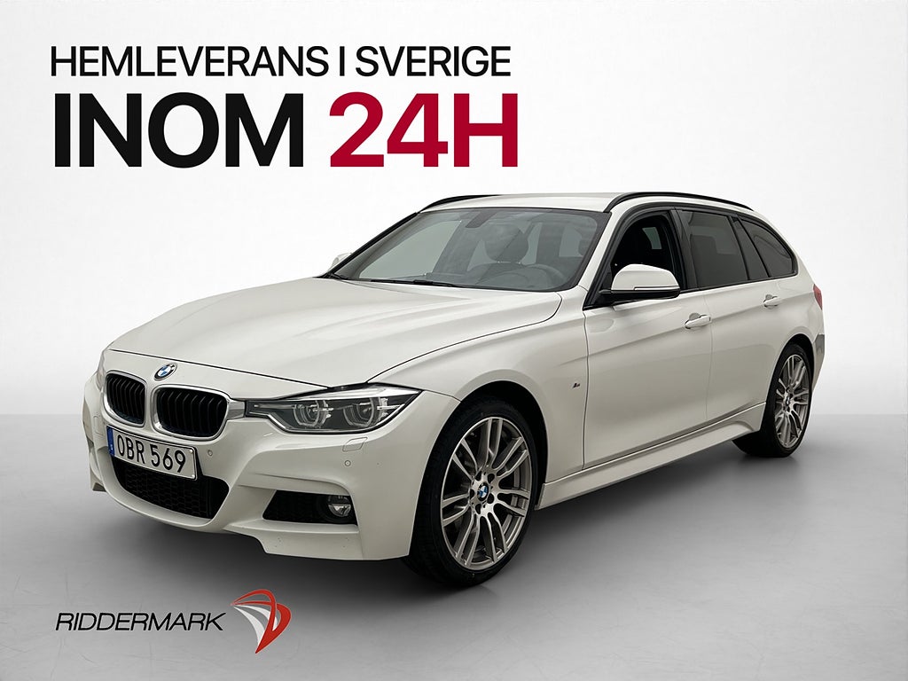 BMW 330i xDrive M Sport HiFi Navi Skinn Rattvärme Dragkrok