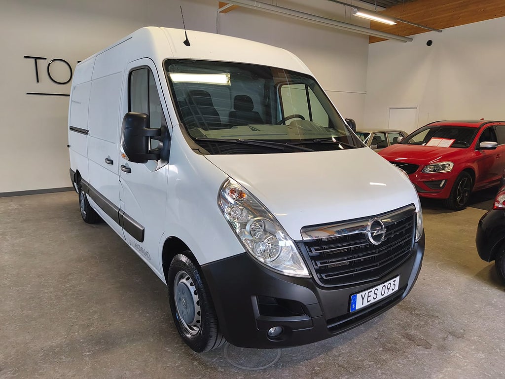Opel Movano Van 3.5t 2.3 CDTI Euro 5 Dragkrok Moms 