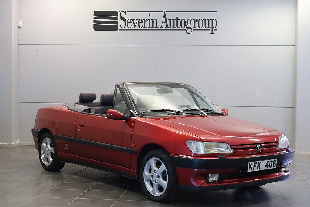 Peugeot 306 Cabriolet 2.0 (121hk) Sport / Lågmil