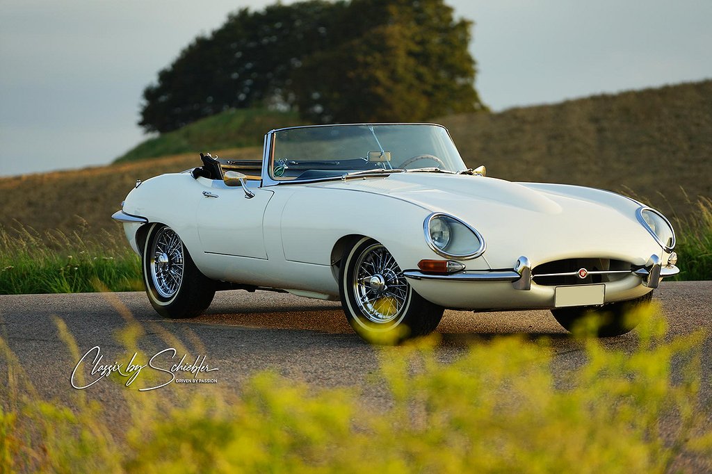 Jaguar E-Type XKE 3.8l Series 1 Roadster med hardtop