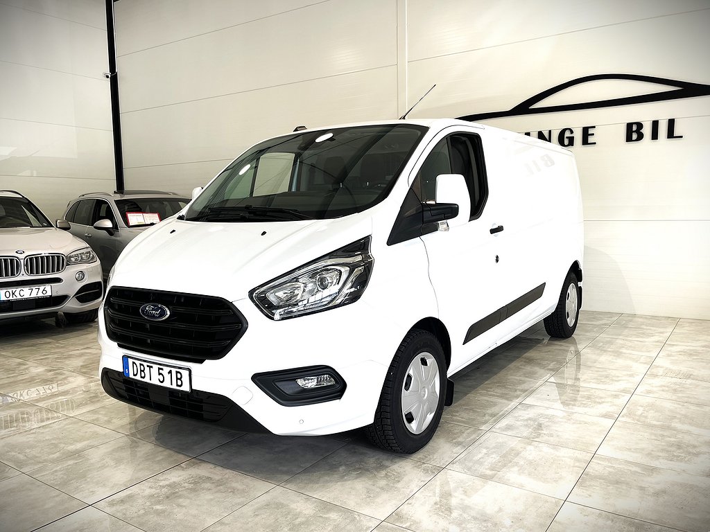 Ford Transit Custom / 300 2.0 L2 / Drag / Värmare / Moms / Euro 6