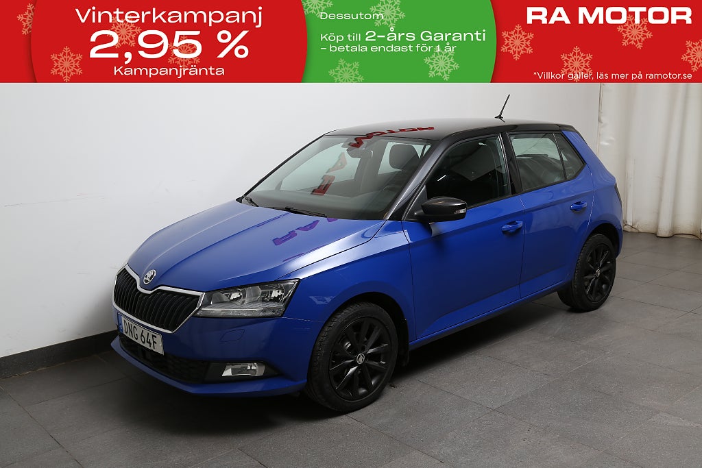 Skoda Fabia 1,0 TSI 95hk Style 5D Komfortpaket Colorconcept 2021
