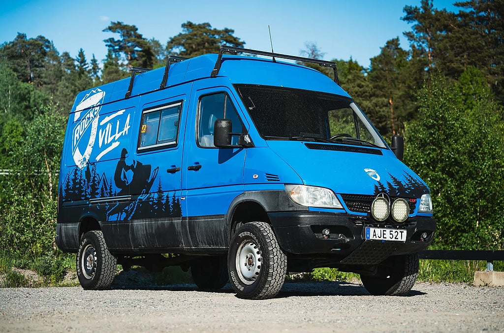 Mercedes-Benz Sprinter 313 CDI, 4x4, UNIK SOMMAR HUSBIL!