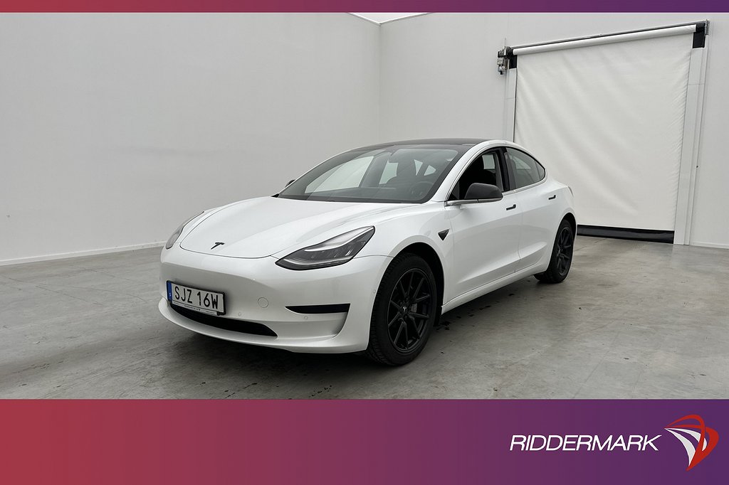 Tesla Model 3 Standard Rang Plus Svensksåld Autopilot Pano