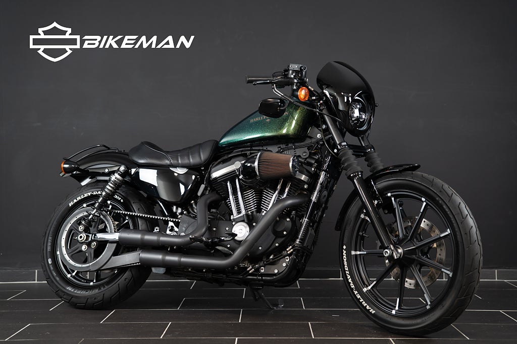 Harley-Davidson XL883N Iron 883 - 1200 konverterad Stage 4 - 100 WHP 