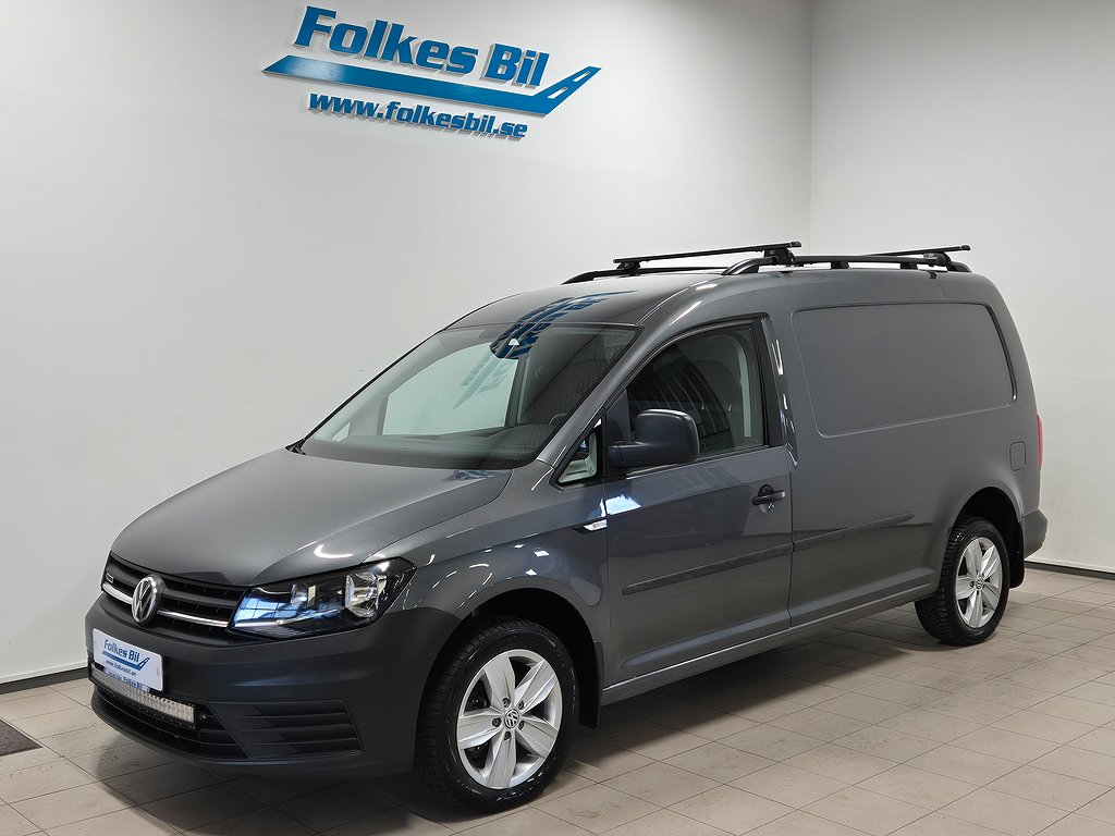 Volkswagen Caddy Maxi Skåp TDI 122 hk 4Motion Lågskatt Vhjul