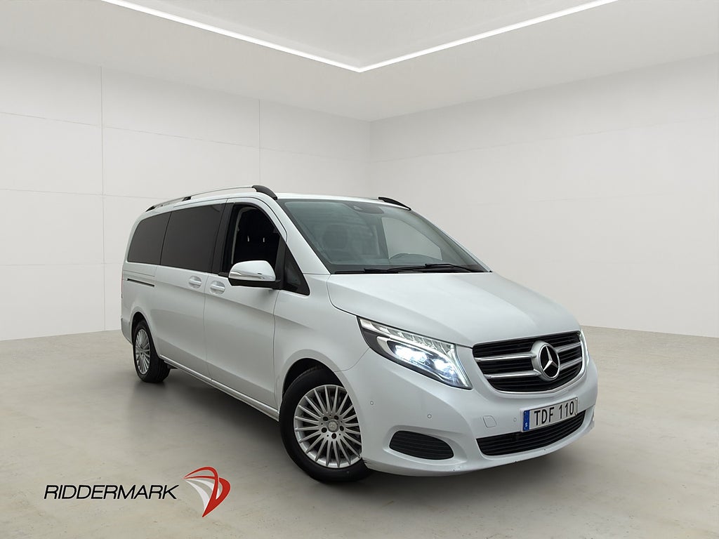Mercedes-Benz V 220 d Lång Värmare Dragkrok B-Kamera 7-Sits