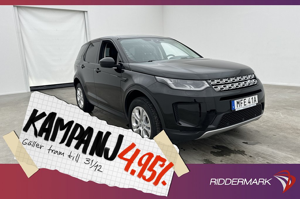 Land Rover Discovery Sport P200 MHEV AWD Kamera 4,95% Ränta