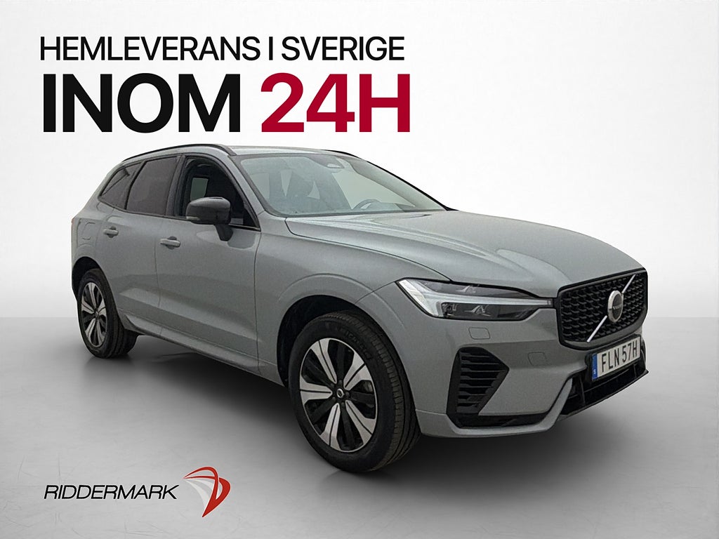 Volvo XC60 T6 AWD Plus Dark Panorama H/K Skinn Kamera Drag