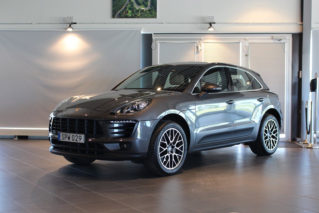 Porsche Macan S Diesel 258hk / Helläder / Vdäck / Keyless