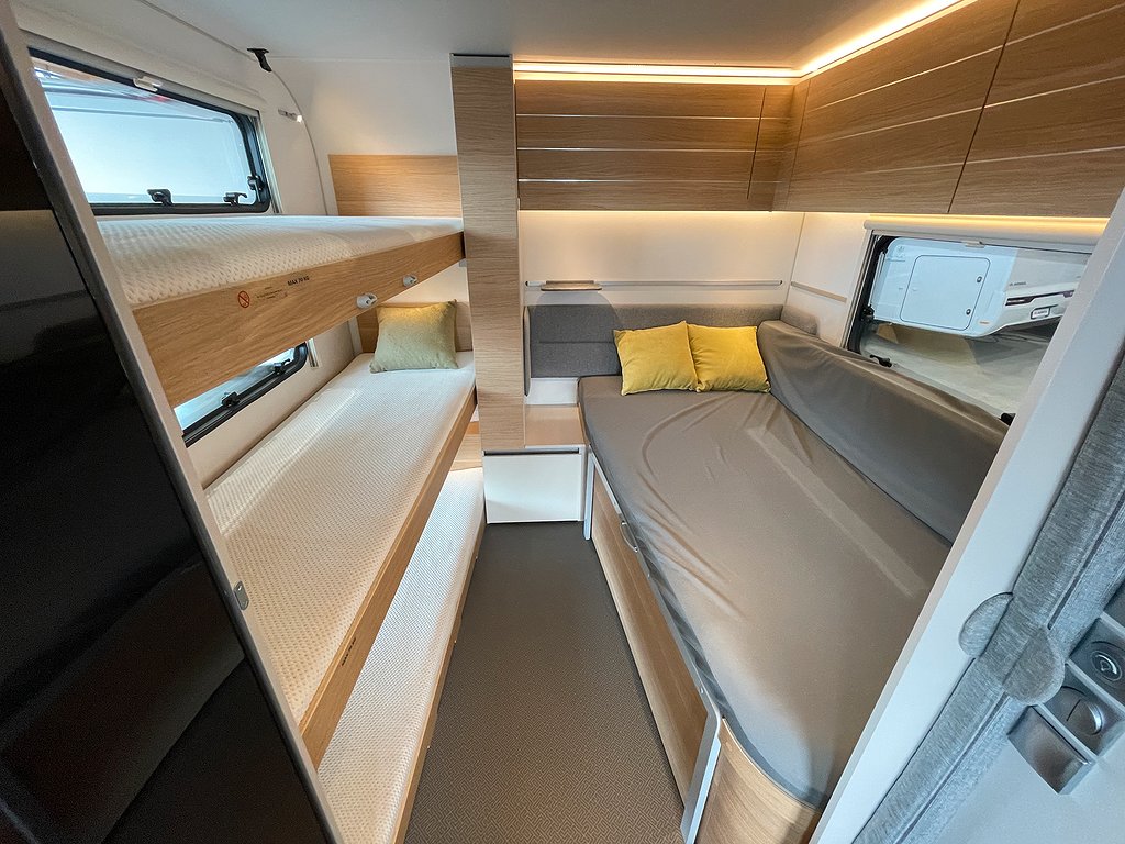 Adria Adora 593 UK /ALDE / Barnkammare / 3-våning / 7 bäddar - Adria