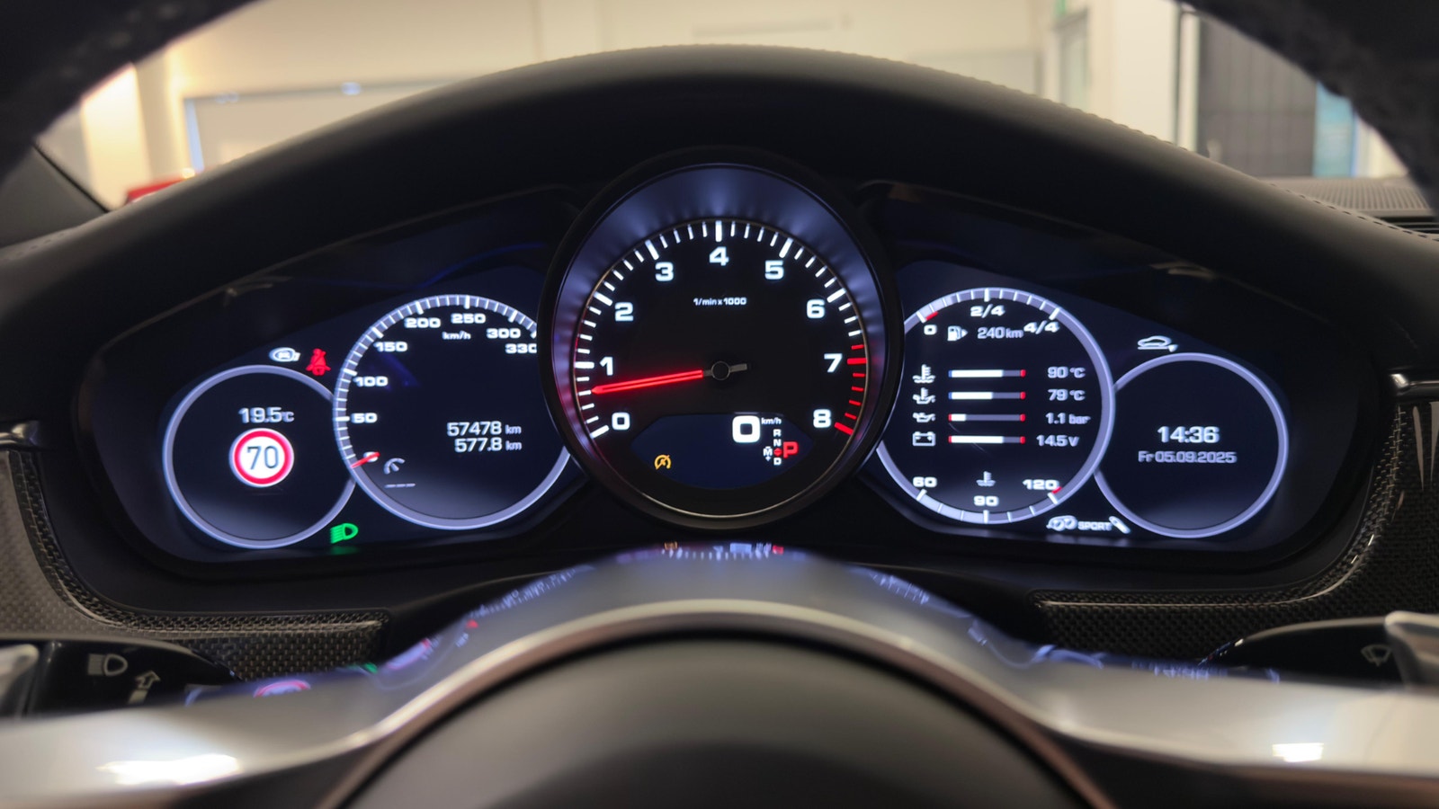 Porsche Panamera 4S PDK 440hk Sport Chrono | Se utrustning! 2017 - miniatyr 31