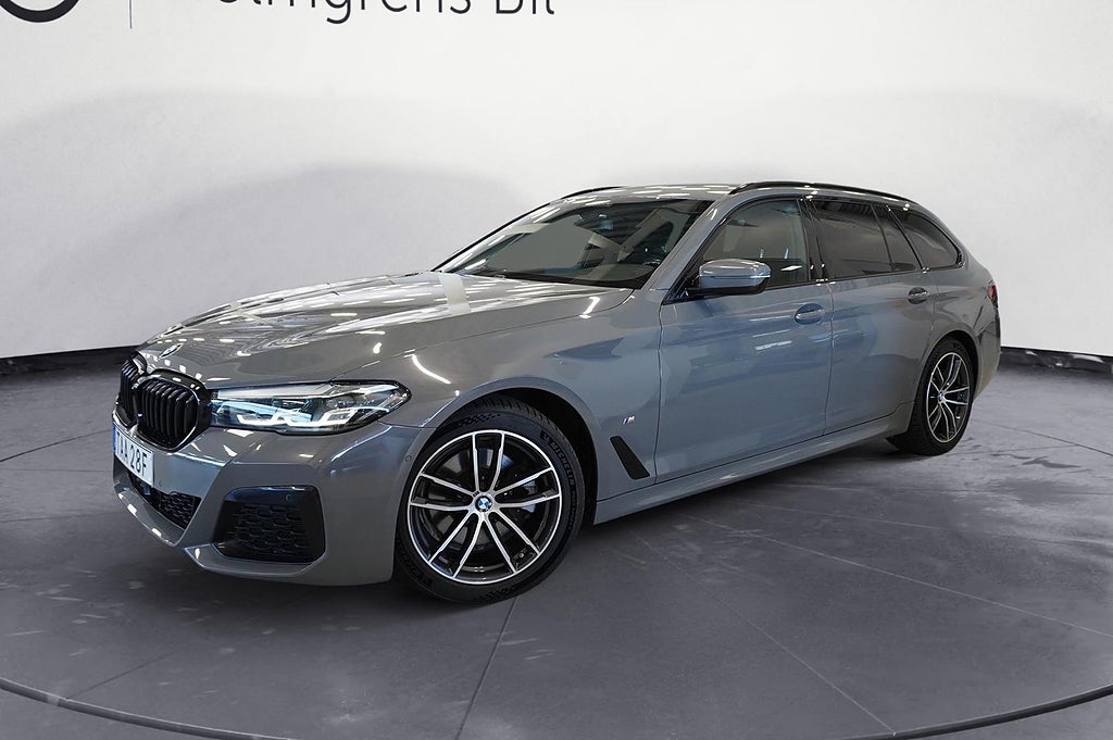 BMW 520d xDrive Touring M-Sport Navi Värmare Adaptiv F HiFi | Ränta 1,99%
