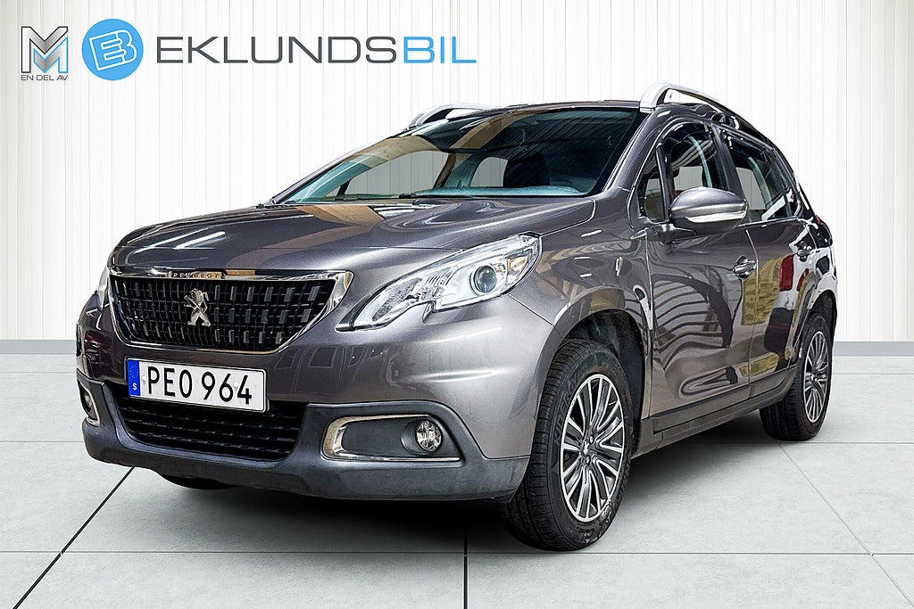 Peugeot 2008 1.2 PureTech 82hk 2-ägare Bluetooth Euro 6 NYBES