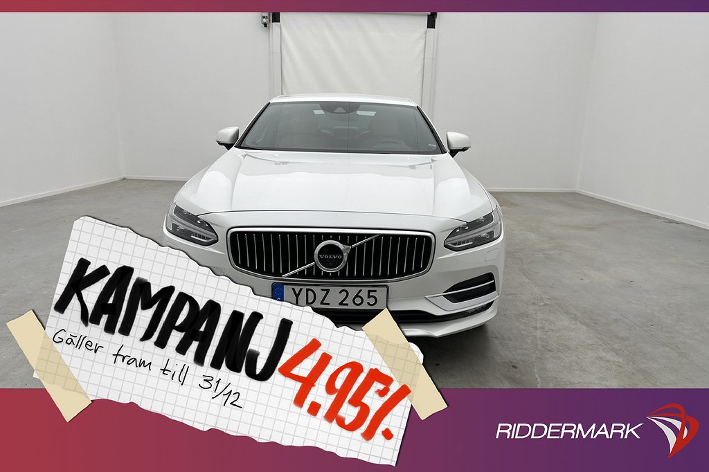 Volvo S90 D4 Inscription VOC HUD 360° Luft 4-Zo 4,95% Ränta