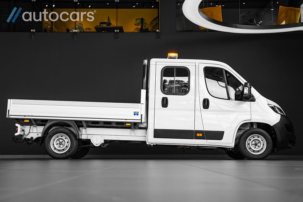 Peugeot Boxer Chassi Cab 140hk 7-sits|Leasbar|Värmare|Drag|Blixtljus