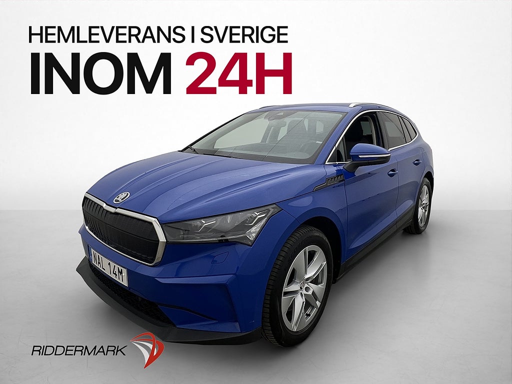 Skoda Enyaq iV 80 Dragkrok Kamera Navi Halvskinn MOMS