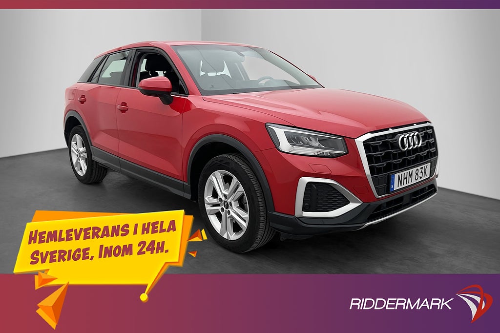 Audi Q2 35 TFSI 150hk Proline Advanced Sensorer Farthållare