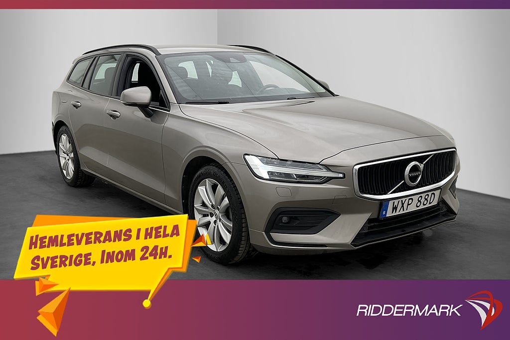 Volvo V60 D4 AWD 190hk Momentum Värmare Kamera VOC Drag