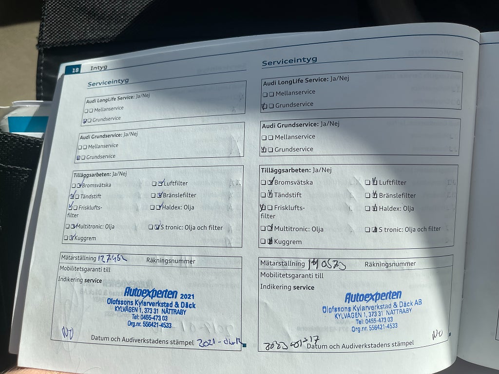 Audi A4 Sedan 2.0 TFSI Automat 180 hk Endast en ägare