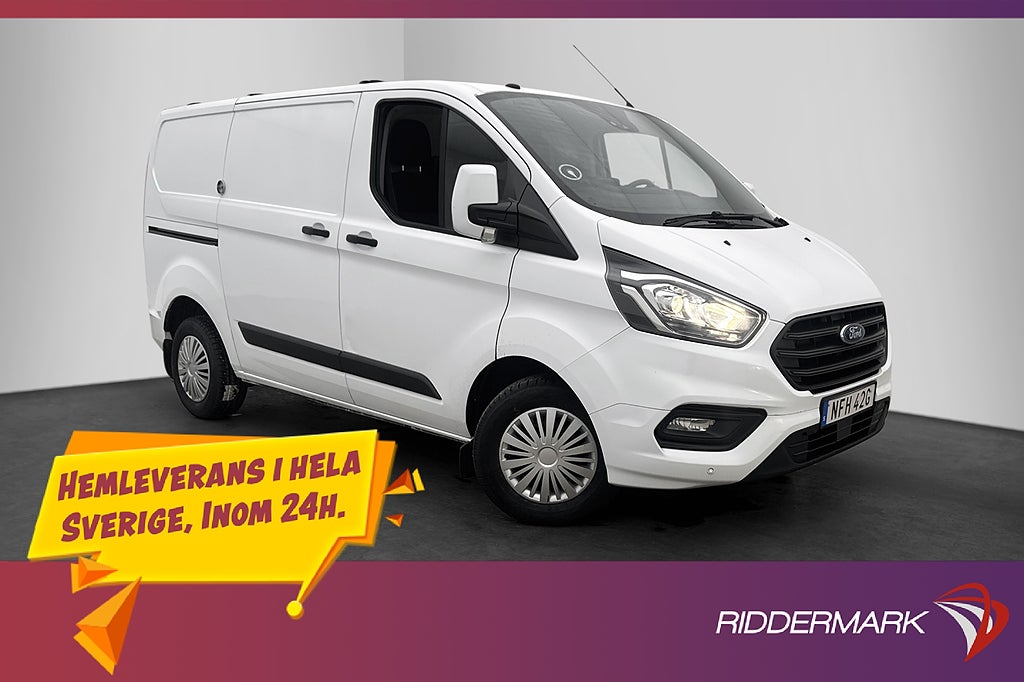 Ford transit-custom 2.0TDCi Värmare Dragkrok Kamera CARPLAY