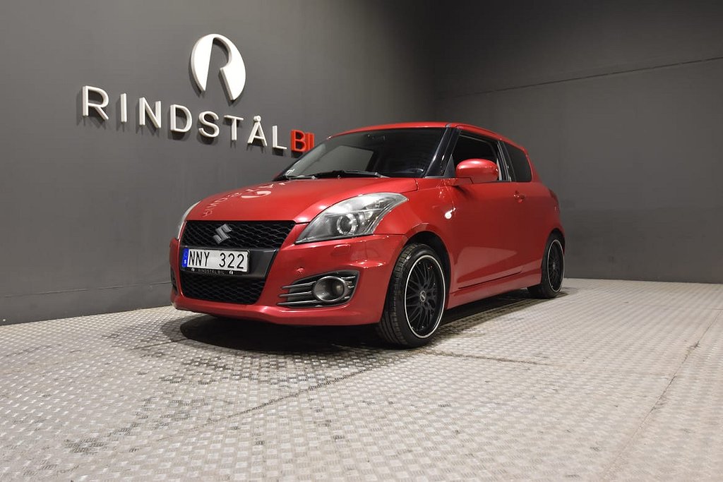 Suzuki Swift Sport 1.6 136 HK PDC KEYLESS 22100MIL 16"