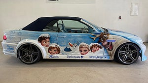 BMW:n är den ultimata hyllningen till Frost. 