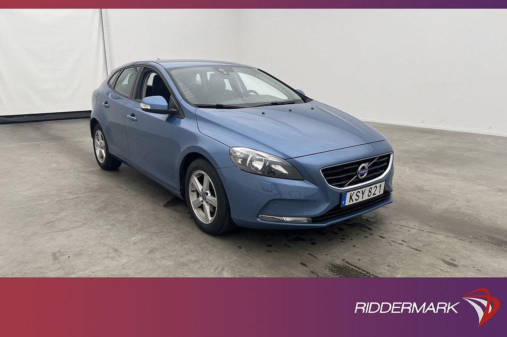 Volvo V40 D2 115hk Kinetic VOC Värmare Sensorer Skinn Drag