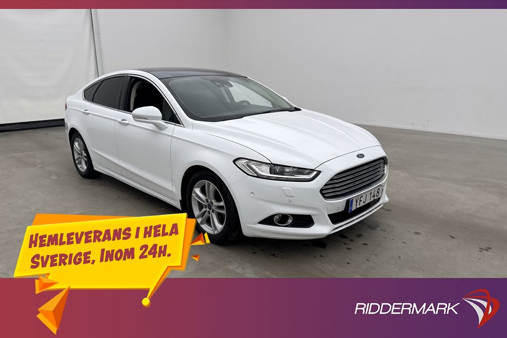 Ford Mondeo EcoBoost 160hk Business Pano Värm Kamera CarPlay